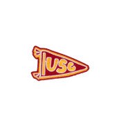 USC Trojans Pennant Flag Macki Patch